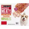 Purina Moist & Meaty Burger with Cheddar Cheese Flavor Dog Food, 60 ct./6 oz.