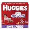 Huggies Little Movers Baby Diapers