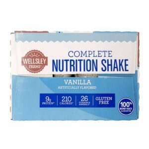 Wellsley Farms Complete Adult Nutrition Shake Vanilla, 24 ct./8 oz. - Image 2