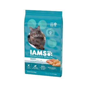 IAMS ProActive Health Adult Indoor Weight & Hairball Care Dry Cat Food, 16 lbs. - Image 3