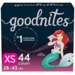 Goodnites Girls' Nighttime Bedwetting Underwear