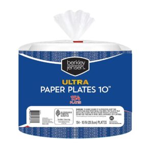 Berkley Jensen Ultra 10" Paper Plates, 154 ct. - Image 2