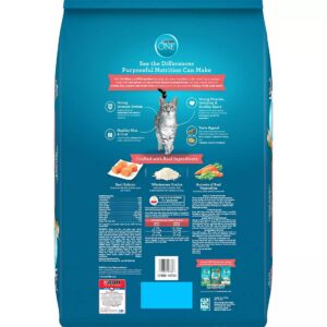 Purina ONE Tender Selects Blend With Real Salmon Natural Dry Cat Food, 22 lb. - Image 2