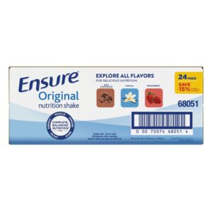 Ensure Original Milk Chocolate Nutrition Shake, 24 pk./8 fl. oz. - Image 4