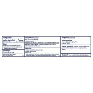 Desitin Baby Diaper Rash Maximum Strength Original Paste, 3 pk./4.8 oz. - Image 4